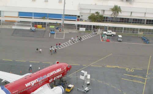 FLYING HIGH: Inbound international passengers are on the increase. FLYING HIGH: Inbound international passengers are on the increase.